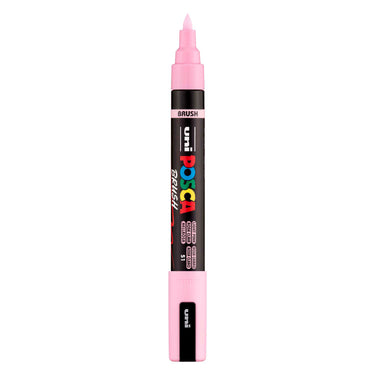 Uni posca brushmarker pc5br lichtroze - brushpunt 1-4 mm