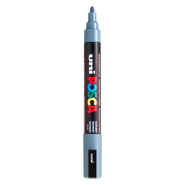 Uni posca verfmarker pc5m leigrijs - conische punt 2,5 mm