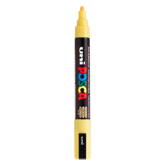 Uni posca verfmarker pc5m strogeel - conische punt 2,5 mm