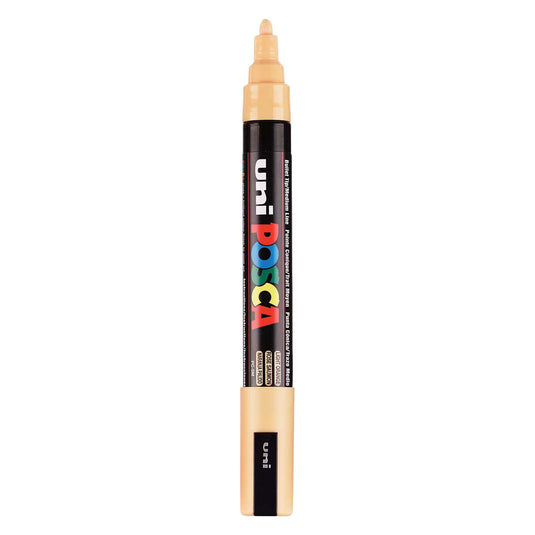 Uni posca verfmarker pc5m zalmroze - conische punt 2,5 mm