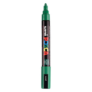 Uni posca verfmarker pc5m donkergroen - conische punt 2,5 mm