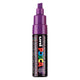 Uni posca verfmarker 8k violet- beitelpunt 8mm