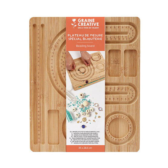 Load image into Gallery viewer, Graine creative graine houten sieradenbord 35 x 28,5 cm
