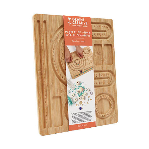 Load image into Gallery viewer, Graine creative graine houten sieradenbord 35 x 28,5 cm
