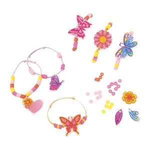 Graine creative graine krimpfolie set armbanden vlinders en bloemen