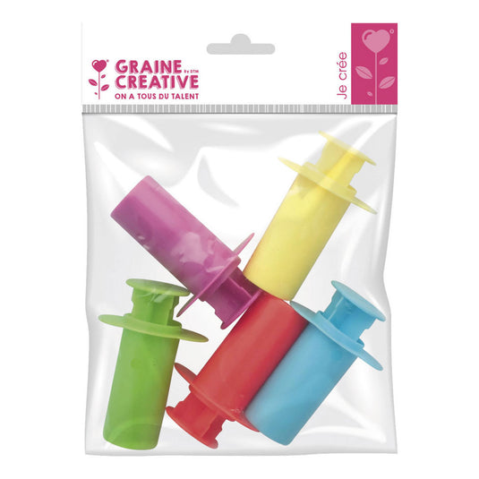 Graine creative graine klei spuiten set - 5st.