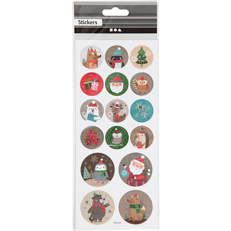 Afbeelding laden in galerijviewer, Https: www.cchobby.nl stickers-kerstmis-b-30-40-mm-vel-10x23-cm-ca-16-stuk-1-vel

