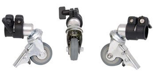 Falcon eyes zwenkwielen pca-25m 3st. 25 mm