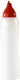 Araven doseerfles - garneerspuit - 1000ml - rode dop