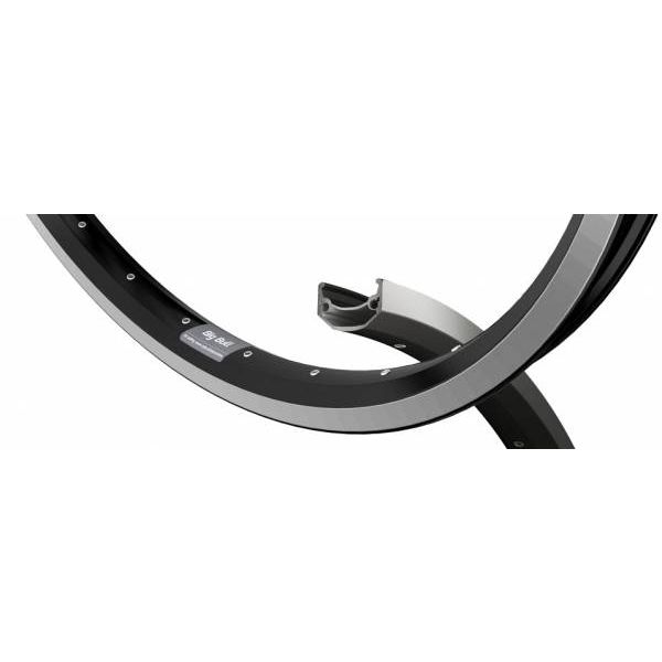 Load image into Gallery viewer, Ryde velg zac big bull 28 29 622 x 25c aluminium - 36 gaats 14g - zwart geslepen
