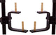 Falcon eyes klemmen cbh-2 2 stuks voor dwarsligger