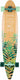 Tempish – flow longboard xl – 46 inch 117 cm – dancing carving longboard – flexibel deck soepele trucks