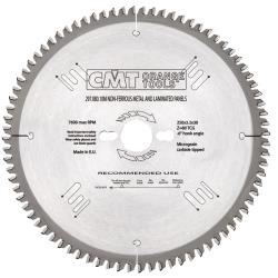 Cmt afkortzaag 216x2.8x30 z=64 tcg -6°neg