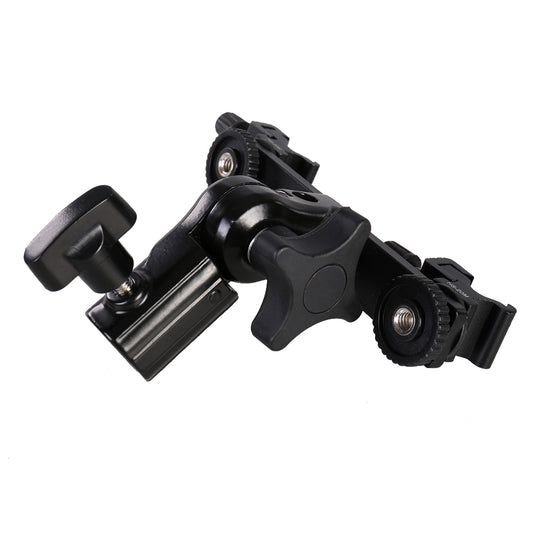 Falcon eyes twin mount tilting bracket + 2 x flitsschoen cld-14a