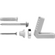 Mack 1069797 - staande toiletinstallatie set frh chroom | 1 stuks