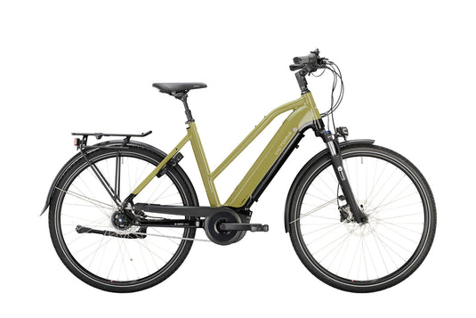Victoria elektrische trekkingfiets etrekking 11.5 mod. 22 ebike vict. e-trek. 11.5 28 48 trap. freehub green