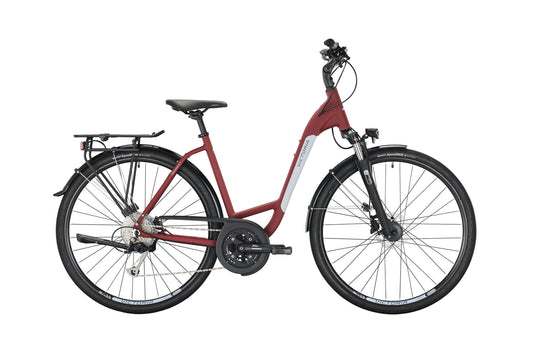 Victoria trekkingfiets trekking 6.7 mod. 22 bike trek. 6.7 28 51 28 51 wave 27sp red matt