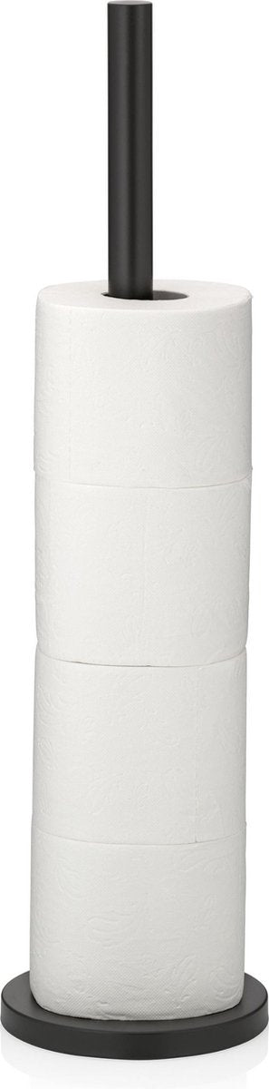 Kela toiletrolhouder, voor 5 rollen, 57 cm, zwart - | carta