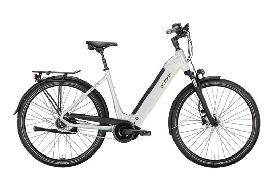 Victoria elektrische trekkingfiets tresalo 15 (#1) ebike vict. tresalo 15 28 48 5sp cb silver
