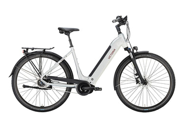 Victoria elektrische trekkingfiets tresalo 15 (#1) ebike vict. tresalo 15 28 56 5sp fh silver