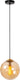 Lucide monsaraz - hanglamp - ø 25 cm - 1xe27 - amber