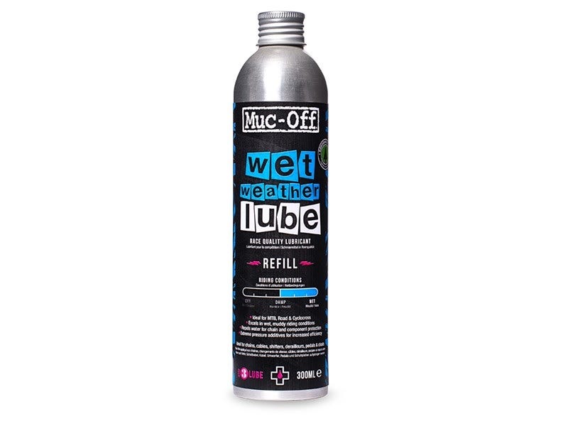 Load image into Gallery viewer, Muc-off wet lube - kettingolie - fietsketting smeermiddel - 300ml - duurzaam - voor natte en modderige omstandigheden
