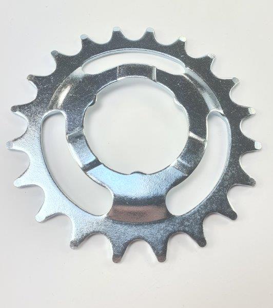 Sprocket Porteur 21t pushed through 1/2x1/8