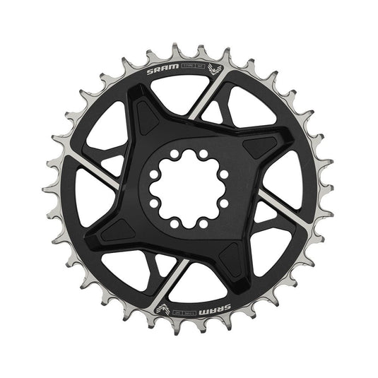 Sram kettingblad t-type eagle 34t dm - 6mm offset xx downhill zwart