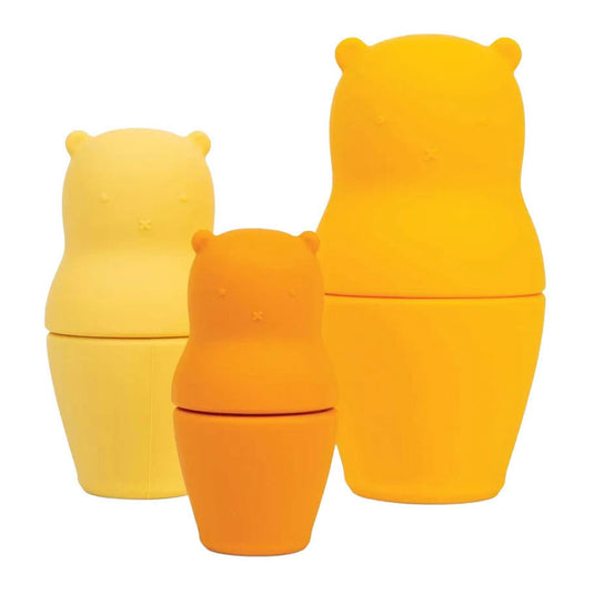 Bigjigs bijtspeelgoed - nesting bears - vanaf 12mnd