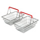 Bigjigs metalen winkelmandjes - 2st.