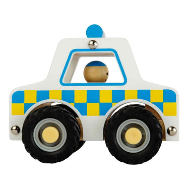 Bigjigs houten politie auto