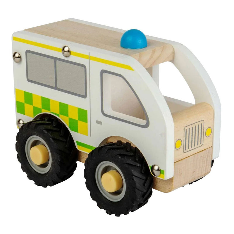 Load image into Gallery viewer, Bigjigs houten ambulance
