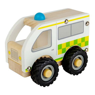Bigjigs houten ambulance