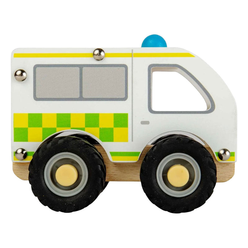 Load image into Gallery viewer, Bigjigs houten ambulance
