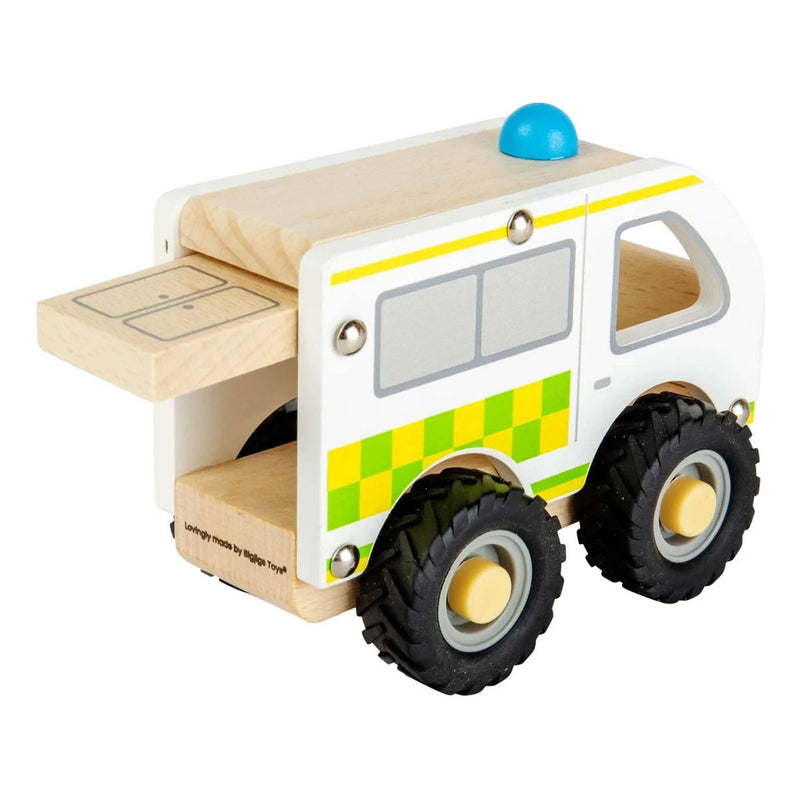 Load image into Gallery viewer, Bigjigs houten ambulance

