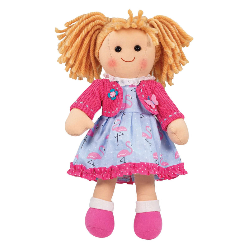 Load image into Gallery viewer, Bigjigs stoffen pop maggie - 35cm
