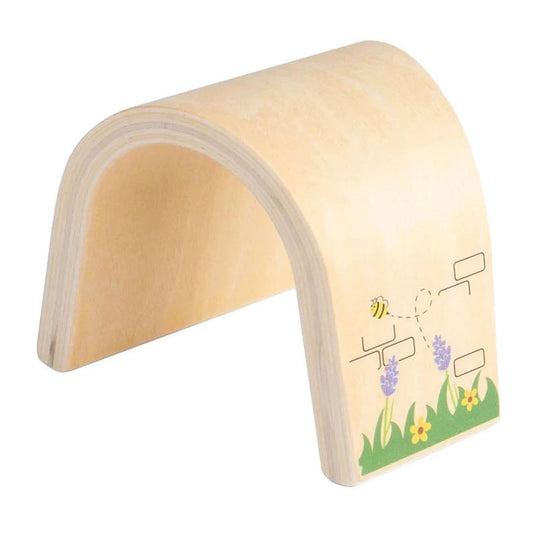 Bigjigs houten treintunnel - 3dlg.