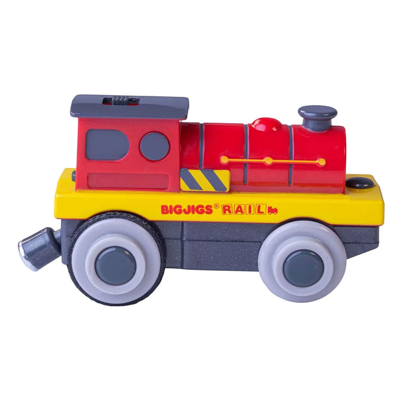 Load image into Gallery viewer, Bigjigs grote rode locomotief
