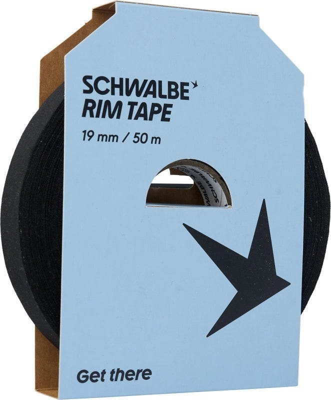 Load image into Gallery viewer, Schwalbe velglint zelfklevend 19mm 50m rol textiel
