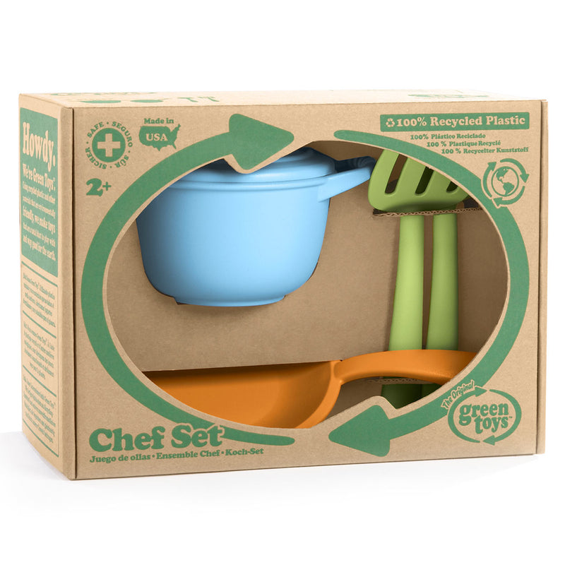 Load image into Gallery viewer, Green toys pannenset
