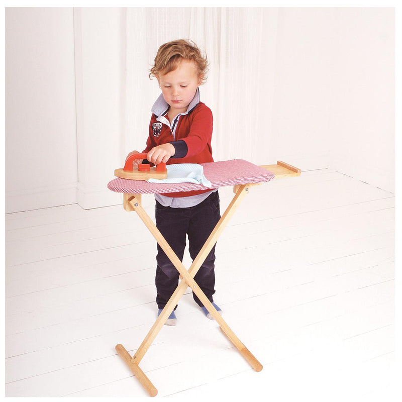 Load image into Gallery viewer, Bigjigs Houten Strijkplank Strijkijzer
