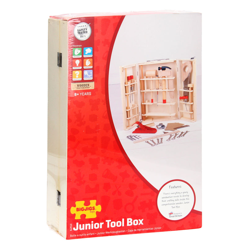 Load image into Gallery viewer, Bigjigs toys bigjigs gereedschapskist, 28dlg.
