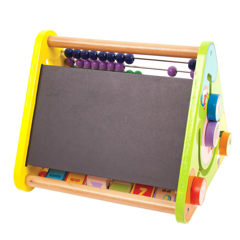 Load image into Gallery viewer, Bigjigs speelgoed telraam met letters en krijtbord - green toys
