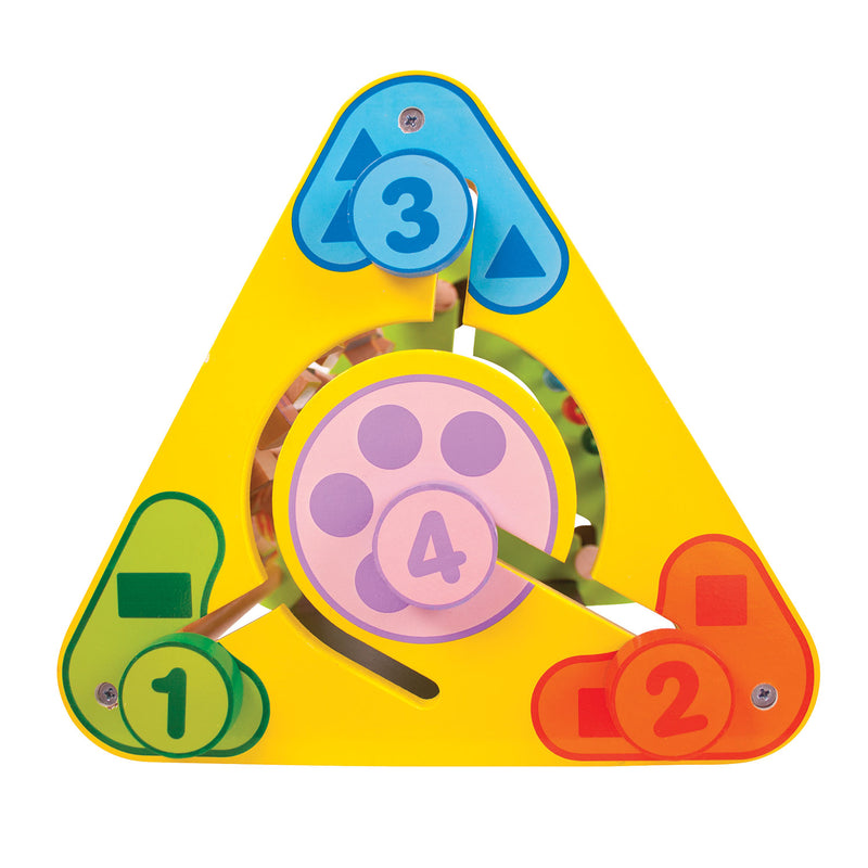 Load image into Gallery viewer, Bigjigs speelgoed telraam met letters en krijtbord - green toys
