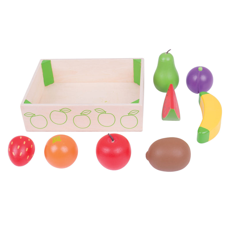 Load image into Gallery viewer, Bigjigs kratje met fruit
