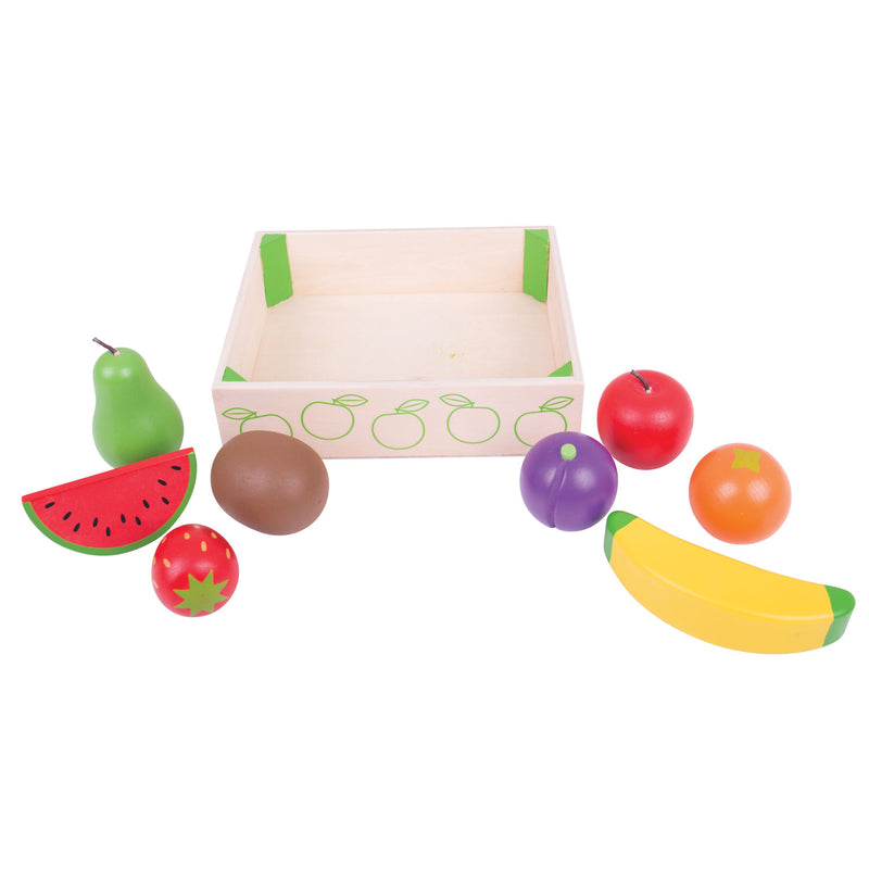 Load image into Gallery viewer, Bigjigs kratje met fruit
