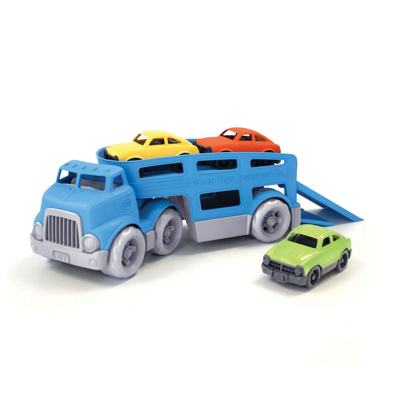 Load image into Gallery viewer, Green toys autotransporter
