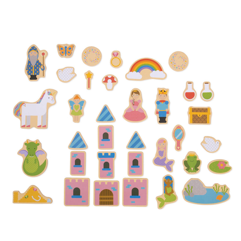 Load image into Gallery viewer, Bigjigs fantasy magneten, 35dlg.
