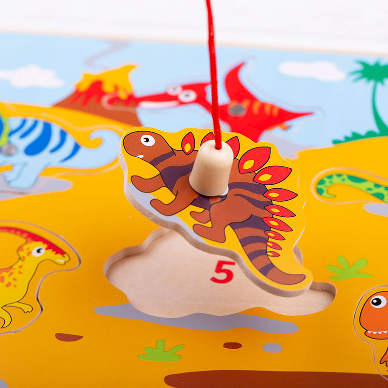 Load image into Gallery viewer, Bigjigs Magnetisch Visspel Dino's
