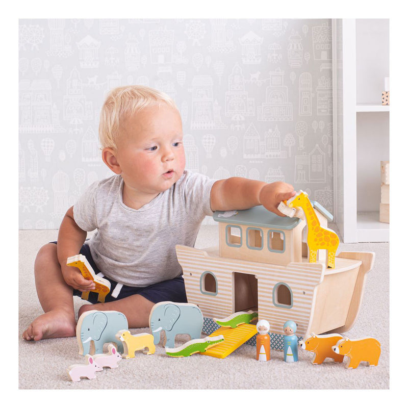 Load image into Gallery viewer, Bigjigs Ark van Noach, 100% FSC
